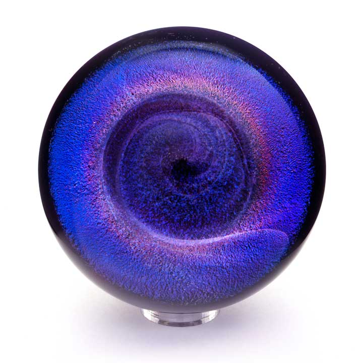 Dichroic Vortex Internal Fire Glass