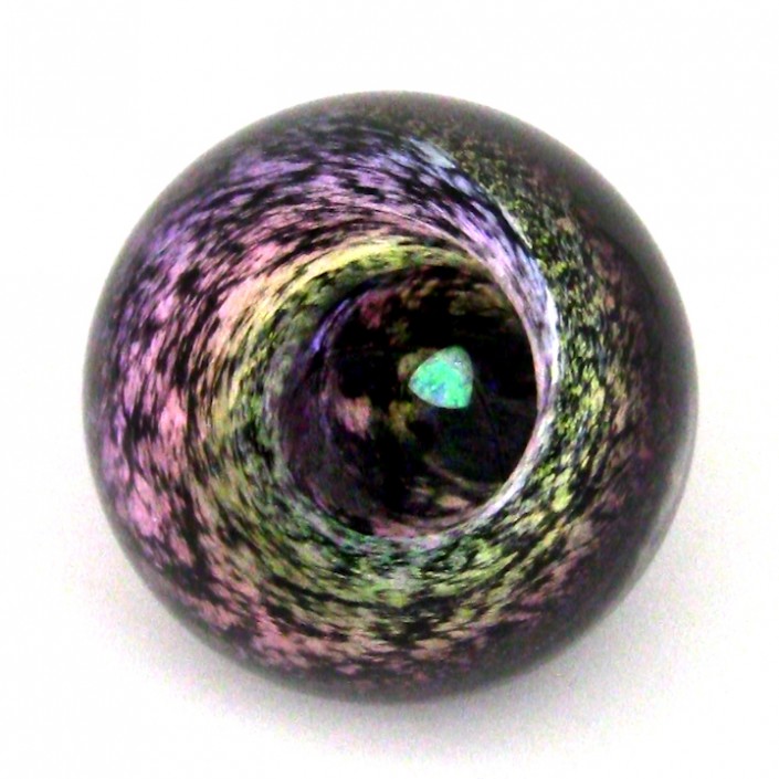 Dichroic Vortex (3inch) Internal Fire Glass