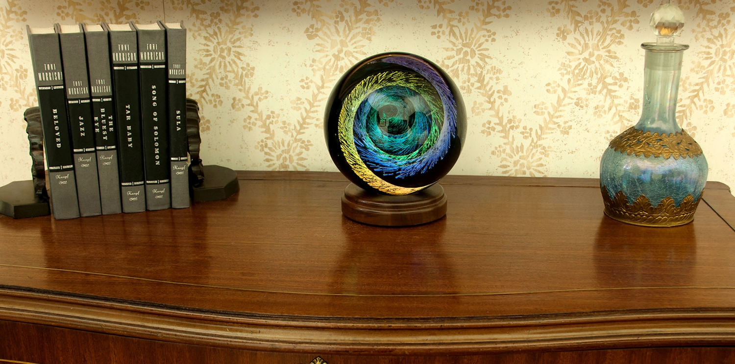 Scott Hronich Internal Fire Glass